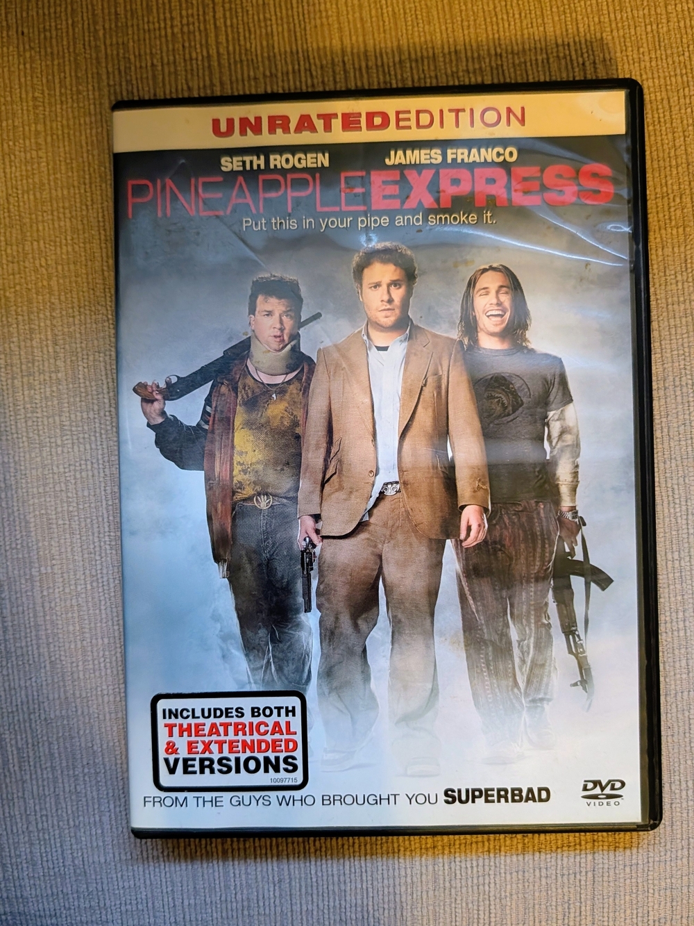 Pineapple Express Unrated Edition DVD Movie
